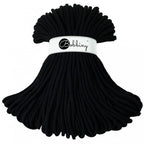 Bobbiny Black 9mm Braided Cord 100m