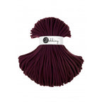 Bobbiny Burgundy 9mm Braided Cord 100m